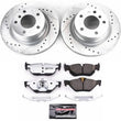 Load image into Gallery viewer, Power Stop Rear Z26 Street Warrior Brake Kit fits 2008-2010 BMW 128I - Main Product View