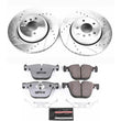 Load image into Gallery viewer, Power Stop Rear Z26 Street Warrior Brake Kit fits 2008-2010 BMW 535I / 2004-2005 BMW 545I / 2006-2010 BMW 550I / 2004-2005...
