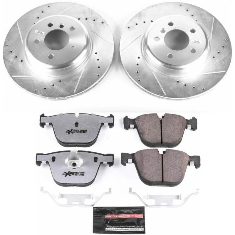 Power Stop Rear Z26 Street Warrior Brake Kit fits BMW 535I / 2010-2017 BMW 535I GT / 2011-2017 BMW 535I GT xDrive - Main P...