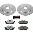 Load image into Gallery viewer, Power Stop Rear Z26 Street Warrior Brake Kit fits Ford Mustang / 2013-2014 Ford Mustang Shelby GT500 - Main Product View