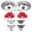 Load image into Gallery viewer, Power Stop Rear Z26 Street Warrior Brake Kit w/Calipers fits 1995 1997-2001 BMW 740I / 1995-2001 BMW 740IL