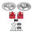Load image into Gallery viewer, Power Stop Rear Z26 Street Warrior Brake Kit w/Calipers fits 1998-1999 Volkswagen Beetle / 1999 Volkswagen Golf / 2000 Vol...