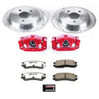 Load image into Gallery viewer, Power Stop Rear Z26 Street Warrior Brake Kit w/Calipers fits 1999-2004 Oldsmobile Alero GL / 1999-2005 Pontiac Grand AM GT...
