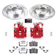 Load image into Gallery viewer, Power Stop Rear Z26 Street Warrior Brake Kit w/Calipers fits 1999-2005 Volkswagen Passat