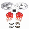 Load image into Gallery viewer, Power Stop Rear Z26 Street Warrior Brake Kit w/Calipers fits 2005-2007 Honda Accord / 2005-2007 Honda Accord Hybrid