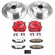 Load image into Gallery viewer, Power Stop Rear Z26 Street Warrior Brake Kit w/Calipers fits 2006-2009 Subaru Legacy / Outback