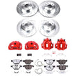 Load image into Gallery viewer, Power Stop Rear Z26 Street Warrior Brake Kit w/Calipers fits 2014-2016 BMW 228I / 2015-2016 BMW 228I xDrive / 2017-2021 BM...