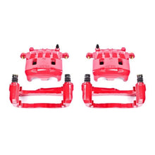 Load image into Gallery viewer, Power Stop Red Calipers w/Brackets Pair Front fits 2005 2006 Saab 9-2x / 2002-2011 2015 2016 Subaru Impreza / 2006-2011 Su...