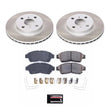 Load image into Gallery viewer, Power Stop Semi-Coated Front Rotor Kit fits 1993-1997 Geo Prizm / 1993-1997 Toyota Corolla / 1997 Toyota Corolla Ce / 1993...