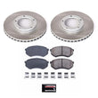 Load image into Gallery viewer, Power Stop Semi-Coated Front Rotor Kit fits 1995-2004 Toyota Tacoma