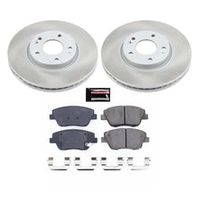 Load image into Gallery viewer, Power Stop Semi-Coated Front Rotor Kit fits 2011-2014 Hyundai Sonata Gls / 2011-2015 Hyundai Sonata Hybrid / Kia Optima / ...