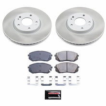 Load image into Gallery viewer, Power Stop Semi-Coated Front Rotor Kit fits 2012-2013 Hyundai Tucson GL / 2010-2015 Hyundai Tucson Gls / 2014-2015 Hyundai...