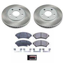 Load image into Gallery viewer, Power Stop Semi-Coated Rotor Kit Front fits 1997-2005 Buick Century / 2000-2005 Buick LeSabre Custom / 1998 2000 Buick Reg...