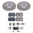 Load image into Gallery viewer, Power Stop Semi-Coated Rotor Kit Front fits 2004 Mercedes-Benz C230 / 2003-2005 Mercedes-Benz C320 / 2005-2006 Mercedes-Be...