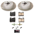 Load image into Gallery viewer, Power Stop Semi-Coated Rotor Kit Rear fits 1996-1997 Mercedes-Benz E300 / 1994-1995 Mercedes-Benz E320 / 1998-2000 Mercede...