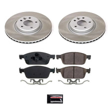 Load image into Gallery viewer, Power Stop Semi-Coated Rotor Kit fits 2013-2017 Ford Escape / 2014-2018 Ford Transit Connect