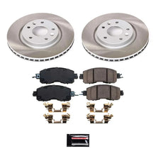 Load image into Gallery viewer, Power Stop Semi-Coated Rotor Kit fits 2014-2017 Nissan Leaf S
