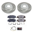 Load image into Gallery viewer, Power Stop Semi-Coated Rotor Kit fits 2017 Land Rover Discovery / 2014-2017 Land Rover Range Rover / 2014-2017 Land Rover ...