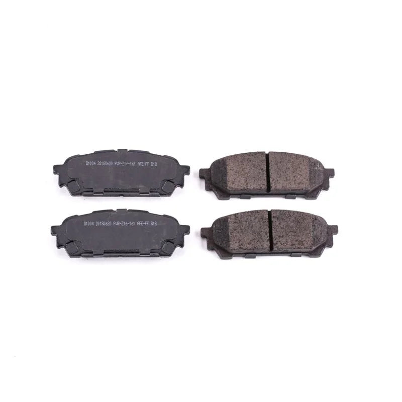 Power Stop Z16 Ceramic Brake Pads Rear fits 2005 2006 Saab 9-2x / 2003-2008 Subaru Forester / 2006 2007 Subaru Impreza 2.5...