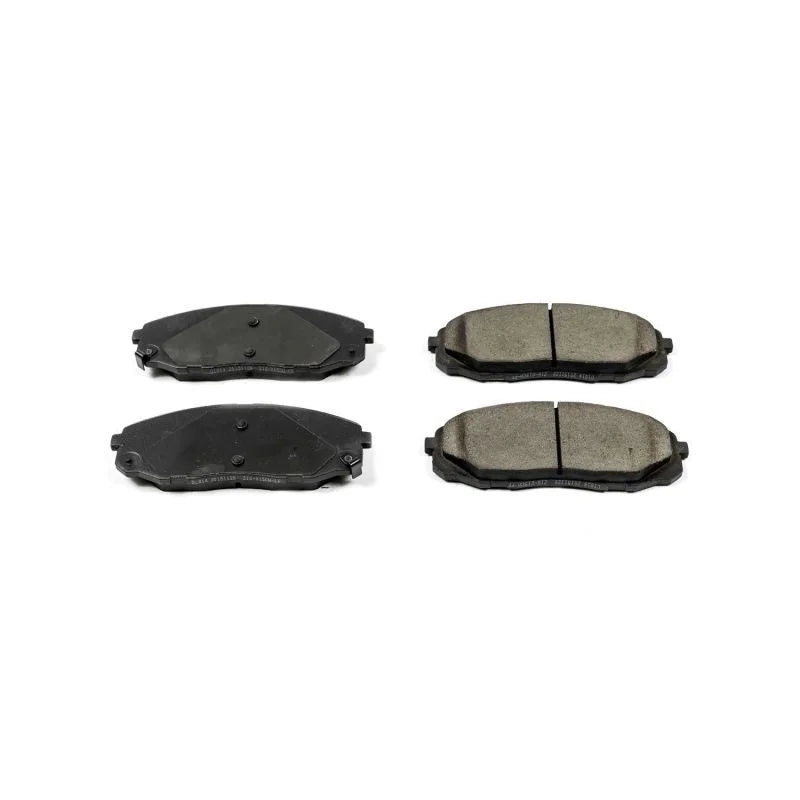 Power Stop Z16 Evolution Ceramic Front Brake Pads fits 2015-2021 Kia Sedona - Main Product View