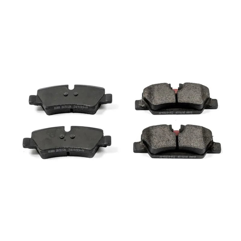 Power Stop Z16 Evolution Ceramic Rear Brake Pads fits 2014-2024 Mini Cooper - Main Product View