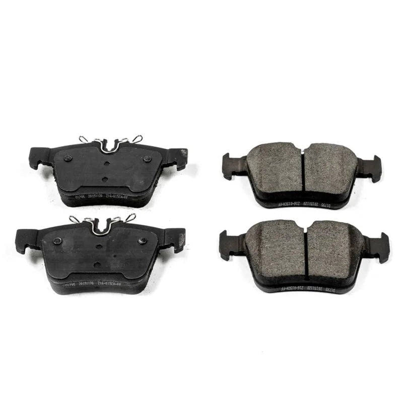 Power Stop Z16 Evolution Ceramic Rear Brake Pads fits 2015-2021 2023 Mercedes-Benz C300 / 2016-2018 Mercedes-Benz C350E / ...