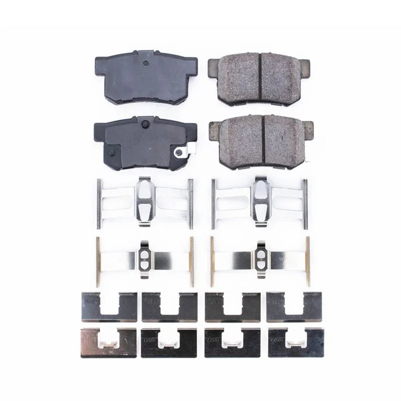 Power Stop Z17 Ceramic Brake Pads w/Hardware Rear fits 1997-1999 Acura CL / 2013-2022 Acura ILX / 2013 2014 Acura ILX Hybr...