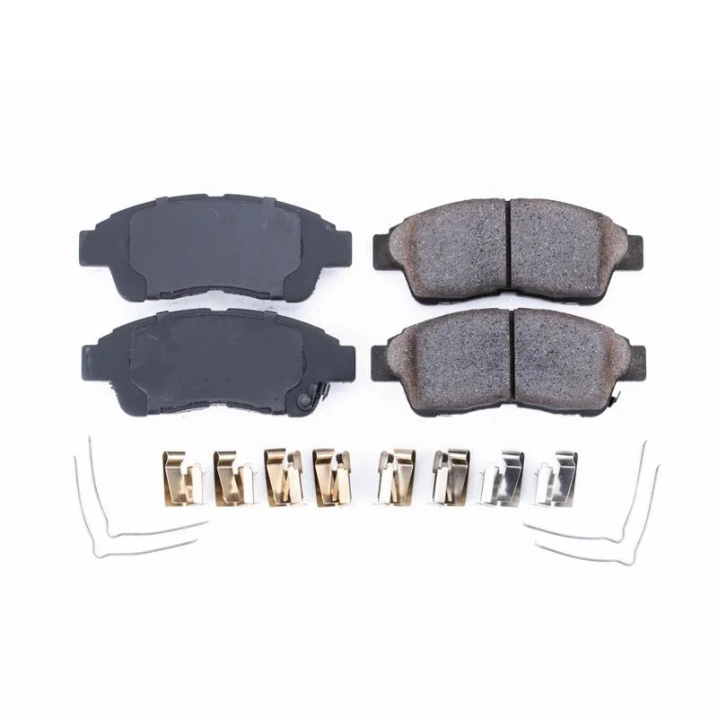 Power Stop Z17 Ceramic Front Brake Pads w/Hardware fits 1993-1997 Geo Prizm / 1992-2001 Toyota Camry / 1992-2001 Toyota Ca...