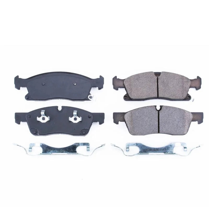 Power Stop Z17 Ceramic Front Brake Pads w/Hardware fits 2012-2020 Dodge DURANGO / 2011-2020 Dodge DURANGO Citadel / 2011-2...