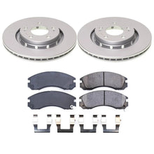 Load image into Gallery viewer, Power Stop Z17 Coated Brake Kit Front fits 2005-2006 2018-2022 Mitsubishi Outlander / Outlander PHEV