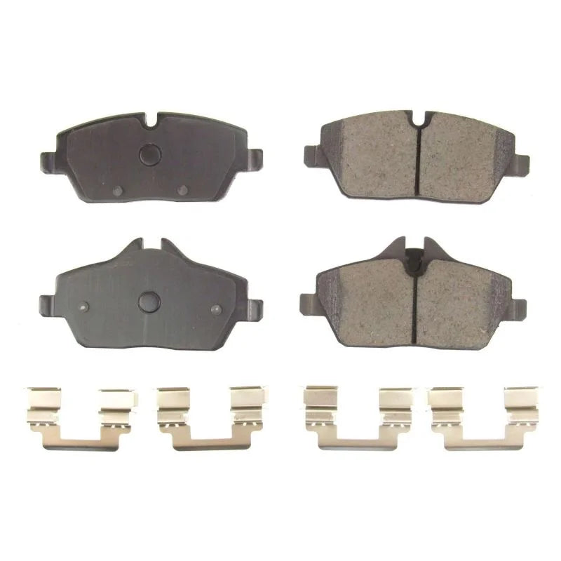 Power Stop Z17 Evolution Ceramic Brake Pads w/Hardware fits 2014-2021 BMW I3 / 2018-2021 BMW I3S - Main Product View