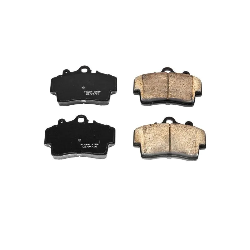 Power Stop Z17 Evolution Ceramic Brake Pads w/Hardware Front fits 1997-2008 Porsche Boxster / Cayman - Main Product View
