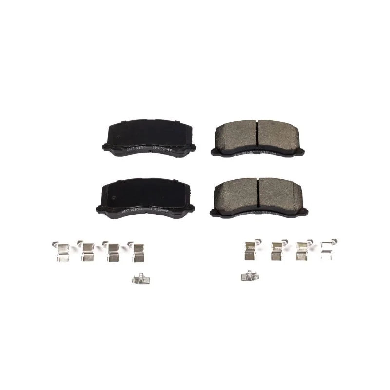 Power Stop Z17 Evolution Ceramic Front Brake Pads w/Hardware fits 1995-2002 Suzuki Esteem / 1995-2002 Suzuki Esteem GL - M...