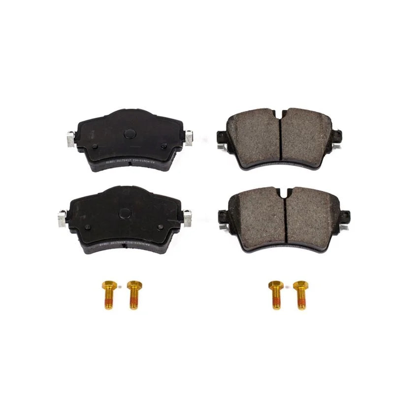 Power Stop Z17 Evolution Ceramic Front Brake Pads w/Hardware fits 2014-2022 Mini Cooper / Cooper Clubman - Main Product View