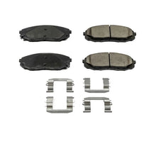 Load image into Gallery viewer, Power Stop Z17 Evolution Ceramic Front Brake Pads w/Hardware fits 2015-2021 Kia Sedona - Main Product View