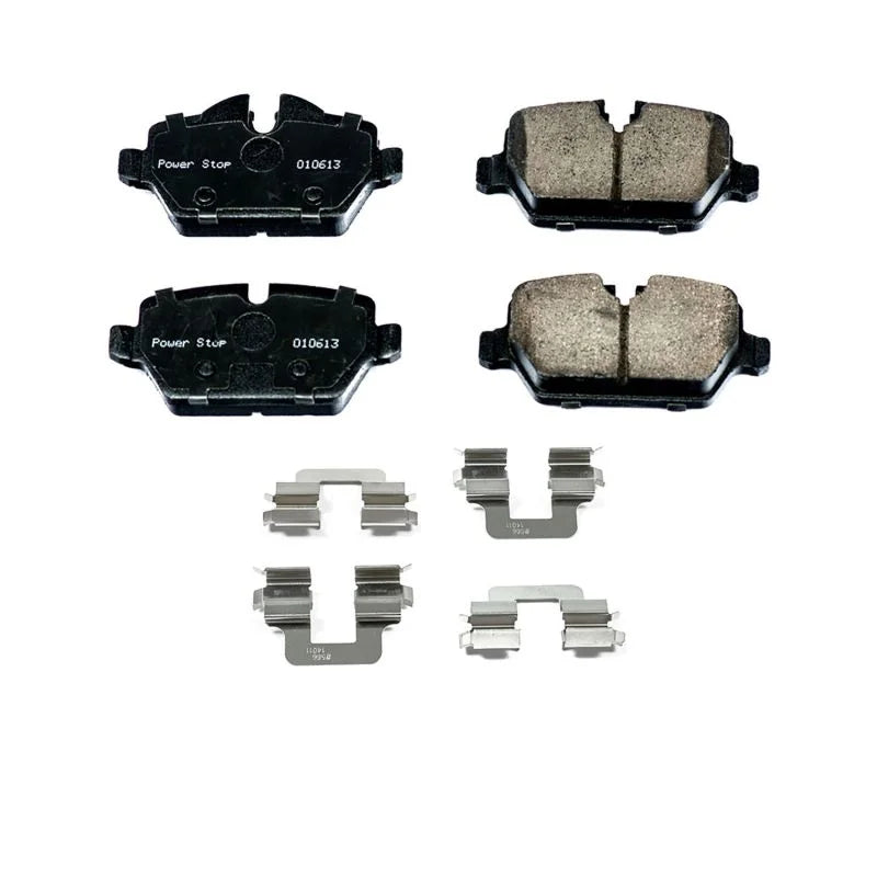 Power Stop Z17 Evolution Ceramic Rear Brake Pads w/Hardware fits Mini Cooper / 2011-2016 Mini Cooper Countryman / 2013-201...