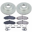 Load image into Gallery viewer, Power Stop Z17 Evolution Geomet Coated Brake Kit Front fits 2005-2006 Pontiac GTO - Main Product View