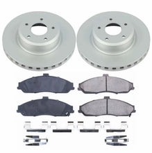 Load image into Gallery viewer, Power Stop Z17 Evolution Geomet Coated Brake Kit Front fits 2005-2006 Pontiac GTO - Main Product View