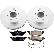 Load image into Gallery viewer, Power Stop Z17 Evolution Geomet Coated Brake Kit Front fits Dodge Dakota / 1997-1998 Dodge Dakota / 1998 Dodge Dakota R/T - Main Product Vi...