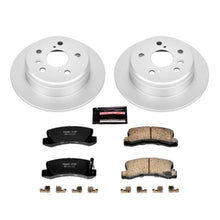 Load image into Gallery viewer, Power Stop Z17 Evolution Geomet Coated Brake Kit Rear fits 1997-1999 Lexus ES300 / 1997-1998 Toyota Camry Ce / 1992 Toyota...