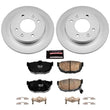 Load image into Gallery viewer, Power Stop Z17 Evolution Geomet Coated Brake Kit Rear fits 1997-2006 Hyundai Elantra / Tiburon - Main Product View