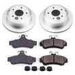 Load image into Gallery viewer, Power Stop Z17 Evolution Geomet Coated Brake Kit Rear fits 2005-2006 Pontiac GTO - Main Product View