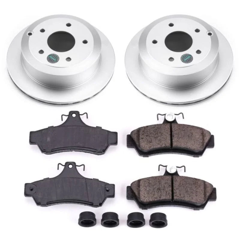 Power Stop Z17 Evolution Geomet Coated Brake Kit Rear fits 2005-2006 Pontiac GTO - Main Product View