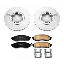 Load image into Gallery viewer, Power Stop Z17 Evolution Geomet Coated Front Brake Kit fits 2000-2004 Nissan Frontier / Xterra - Main Product View