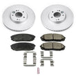 Load image into Gallery viewer, Power Stop Z17 Evolution Geomet Coated Front Brake Kit fits 2015-2021 Kia Sedona - Main Product View