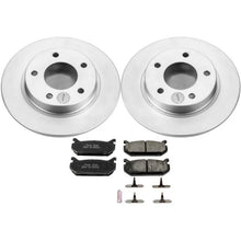Load image into Gallery viewer, Power Stop Z17 Evolution Geomet Coated Rear Brake Kit fits 1993-1997 Ford Probe / 1997 Ford Probe GTS / 1993-1996 Ford Pro...