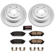 Load image into Gallery viewer, Power Stop Z17 Geomet Coated Brake Kit Rear fits 2005 2006 Saab 9-2x / 2004-2008 Subaru Forester / 2006 2007 Subaru Imprez...