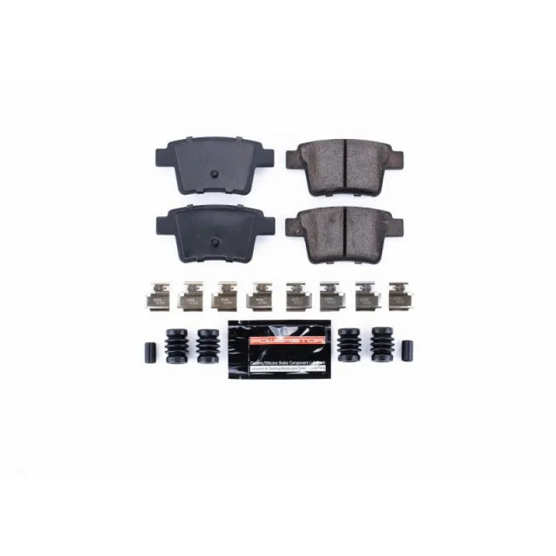 Power Stop Z23 Brake Pads w/Hardware fits 2005-2007 Ford Five Hundred / 2005-2007 Ford Freestyle / 2008 2009 Ford Taurus L...