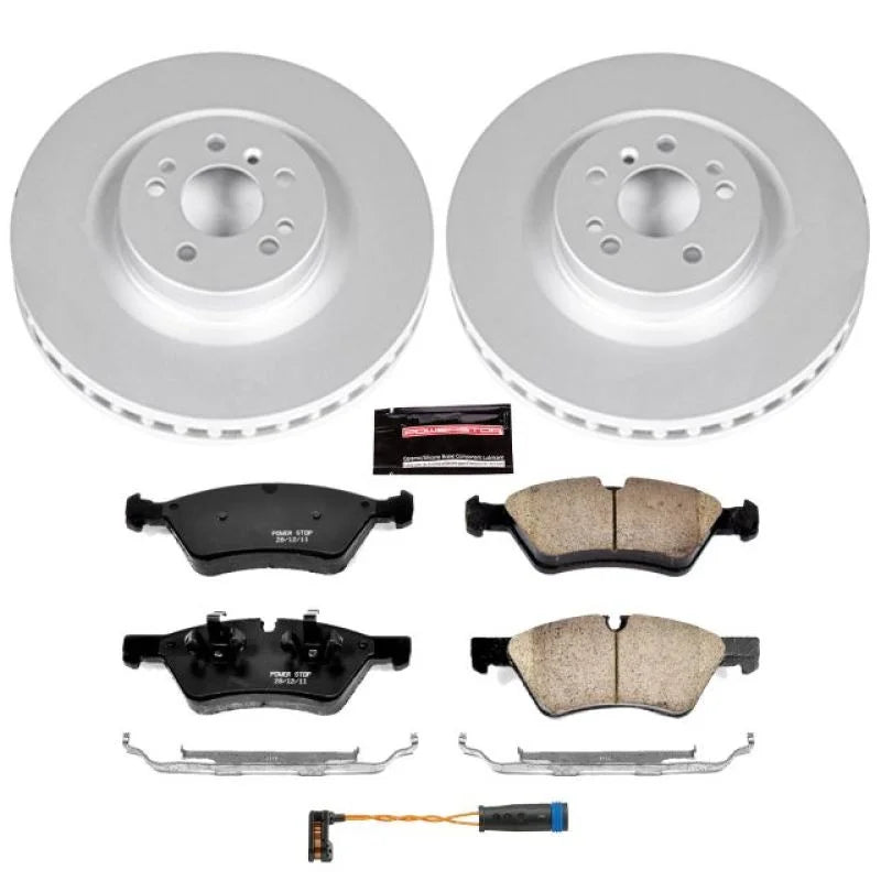 Power Stop Z23 Coated Brake Kit Front fits 55 Mercedes-Benz G55 / 2007 2008 Mercedes-Benz GL320 / 2010-2012 Mercedes-Benz ...