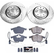 Load image into Gallery viewer, Power Stop Z23 Evolution Sport Brake Kit Front fits 1997-1999 Audi A8 / 1997-1999 Audi A8 Quattro - Main Product View
